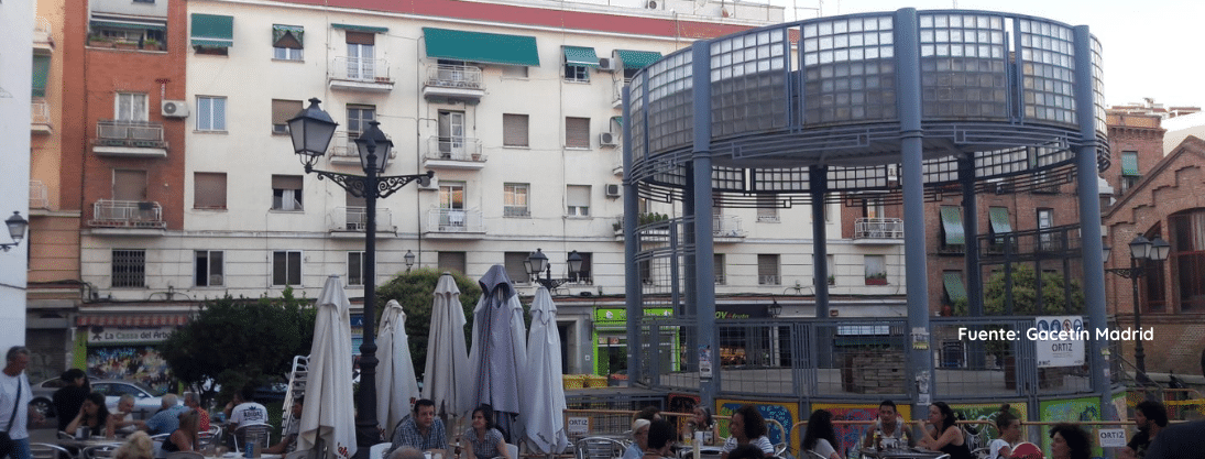 Puerta del Ángel, Latina
